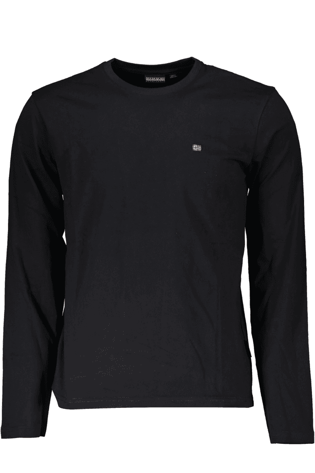 5653NAPAPIJRI T-SHIRT MANICHE CORTE UOMO NERO