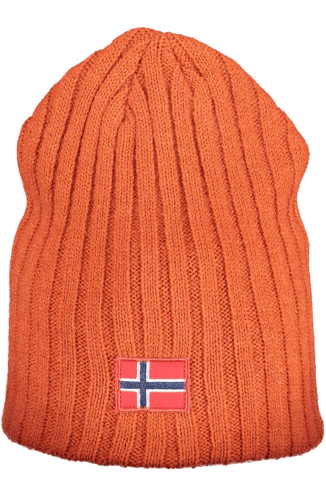 5893NORWAY 1963 BERRETTO UOMO ARANCIO