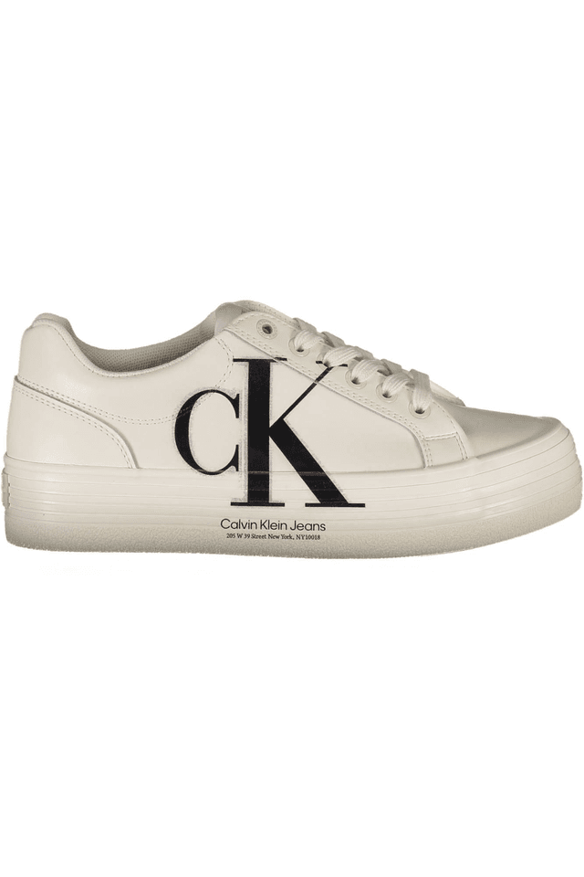 4335CALVIN KLEIN CALZATURA SPORTIVA DONNA BIANCO