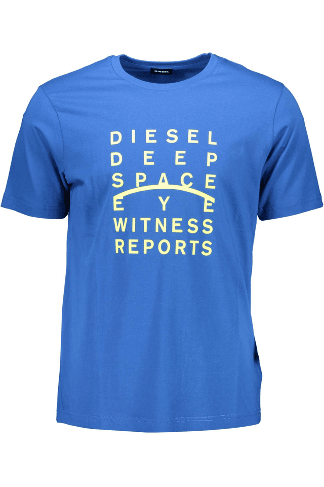 817DIESEL T-SHIRT MANICHE CORTE UOMO BLU