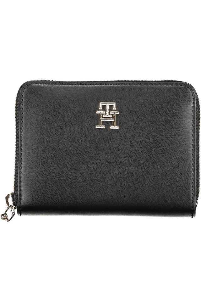 6534TOMMY HILFIGER PORTAFOGLIO DONNA NERO