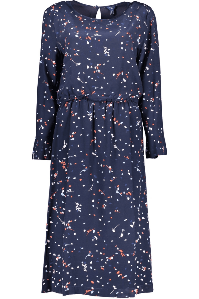310GANT ABITO LUNGO DONNA BLU