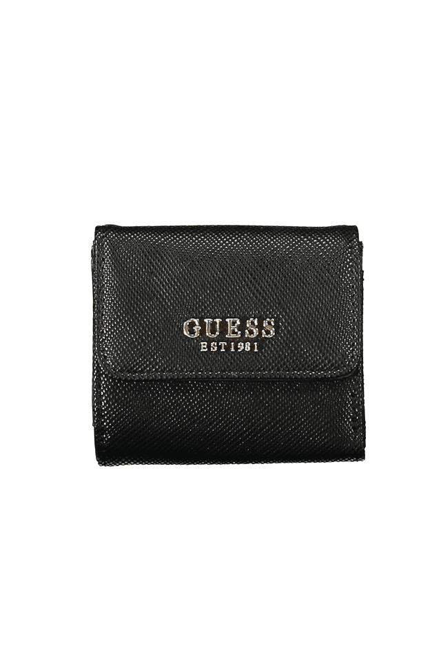 3077GUESS JEANS PORTAFOGLIO DONNA NERO