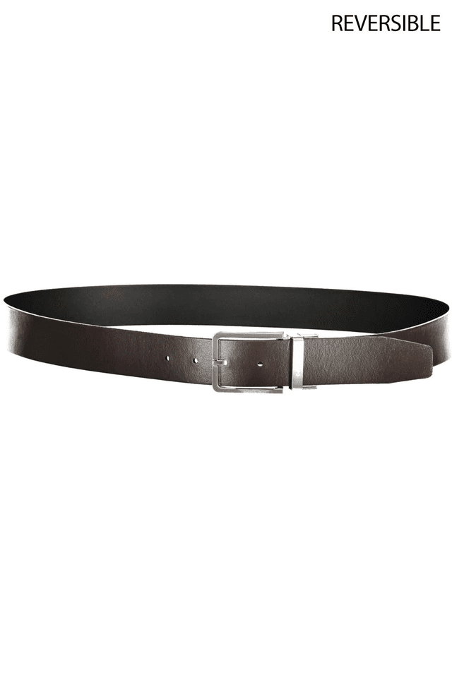 2235CALVIN KLEIN CINTURA IN PELLE UOMO MARRONE
