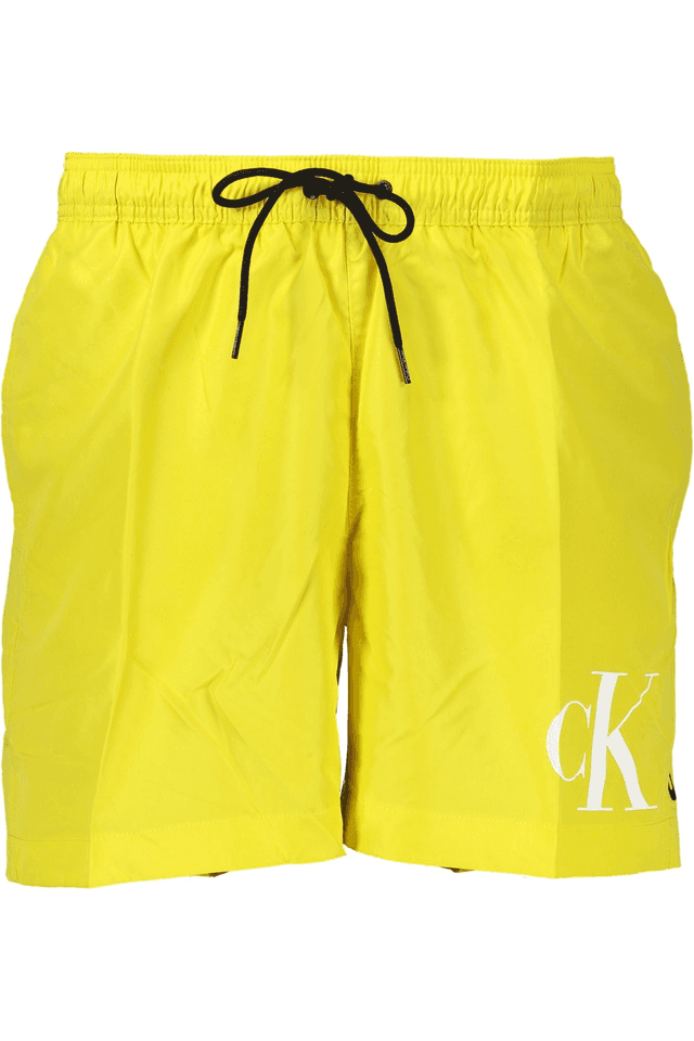 7321CALVIN KLEIN COSTUME PARTE SOTTO UOMO GIALLO