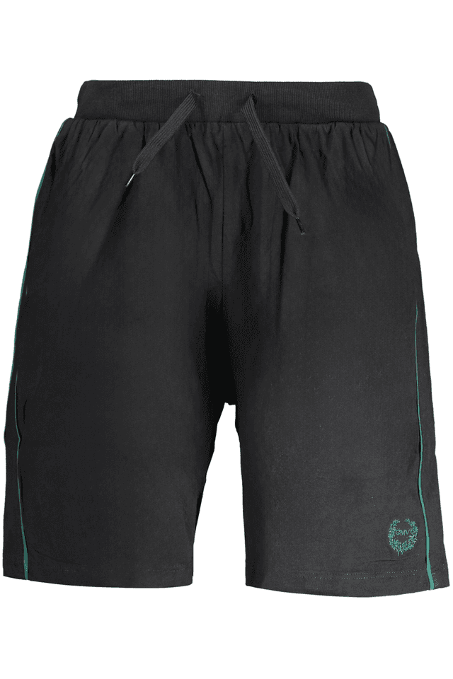 9637GIAN MARCO VENTURI PANTALONE SHORT UOMO NERO