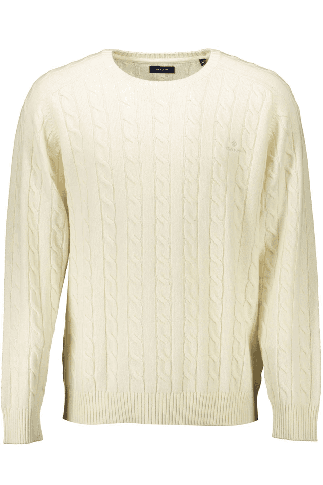 1105GANT MAGLIONE UOMO BIANCO