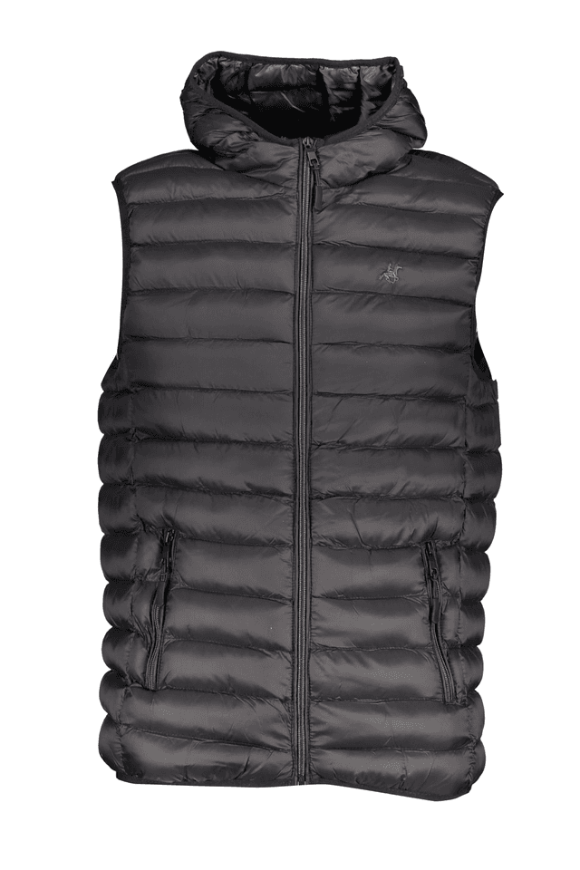 5973U.S. GRAND POLO SMANICATO UOMO NERO
