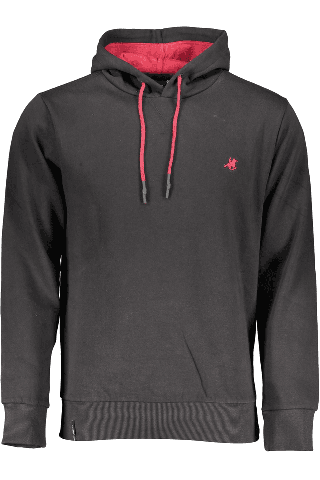 2387U.S. GRAND POLO FELPA SENZA ZIP UOMO NERO