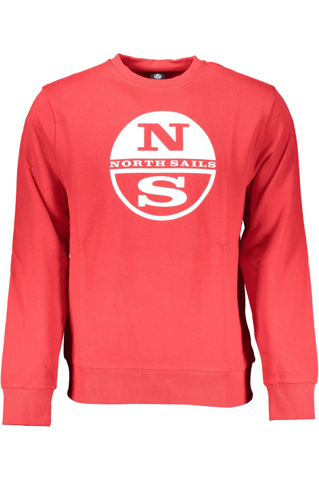 7102NORTH SAILS FELPA SENZA ZIP UOMO ROSSO