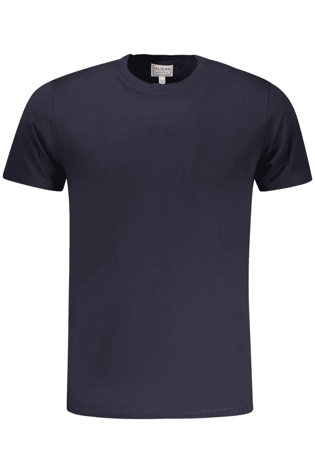 10619GUESS JEANS T-SHIRT MANICHE CORTE UOMO BLU