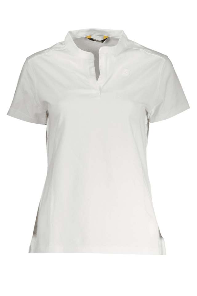 7942K-WAY T-SHIRT MANICHE CORTE DONNA BIANCO