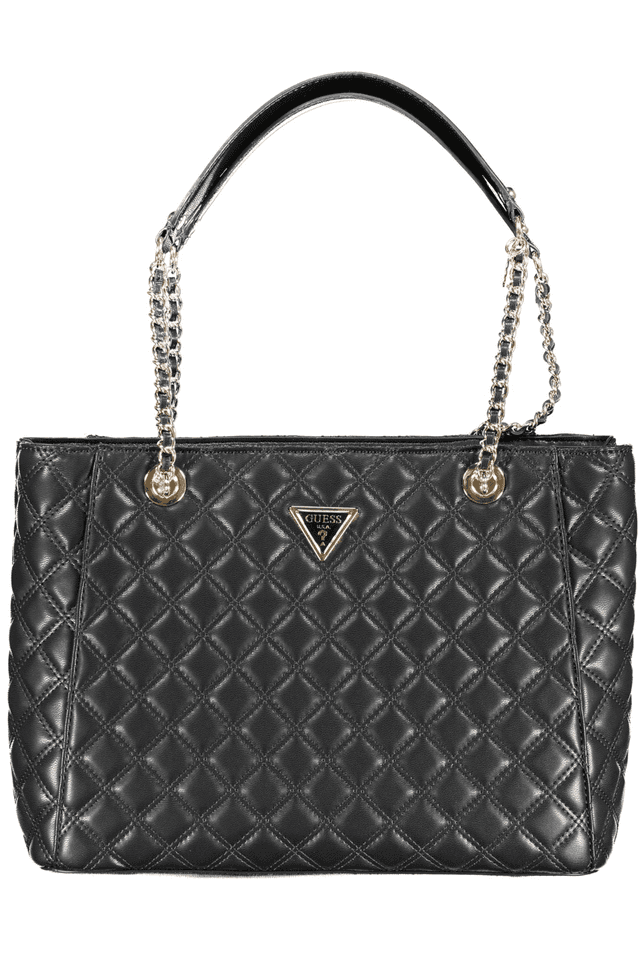 9408GUESS JEANS BORSA DONNA NERO