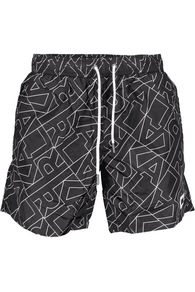 2572KARL LAGERFELD BEACHWEAR COSTUME PARTE SOTTO UOMO NERO