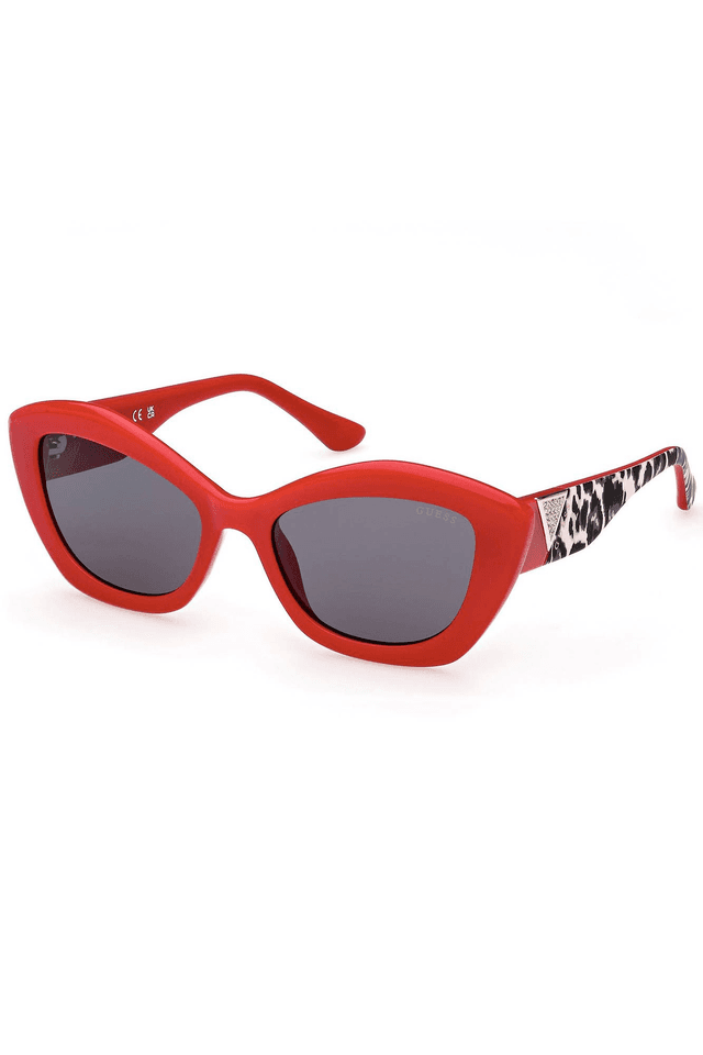 4205GUESS JEANS OCCHIALE DA SOLE DONNA ROSSO