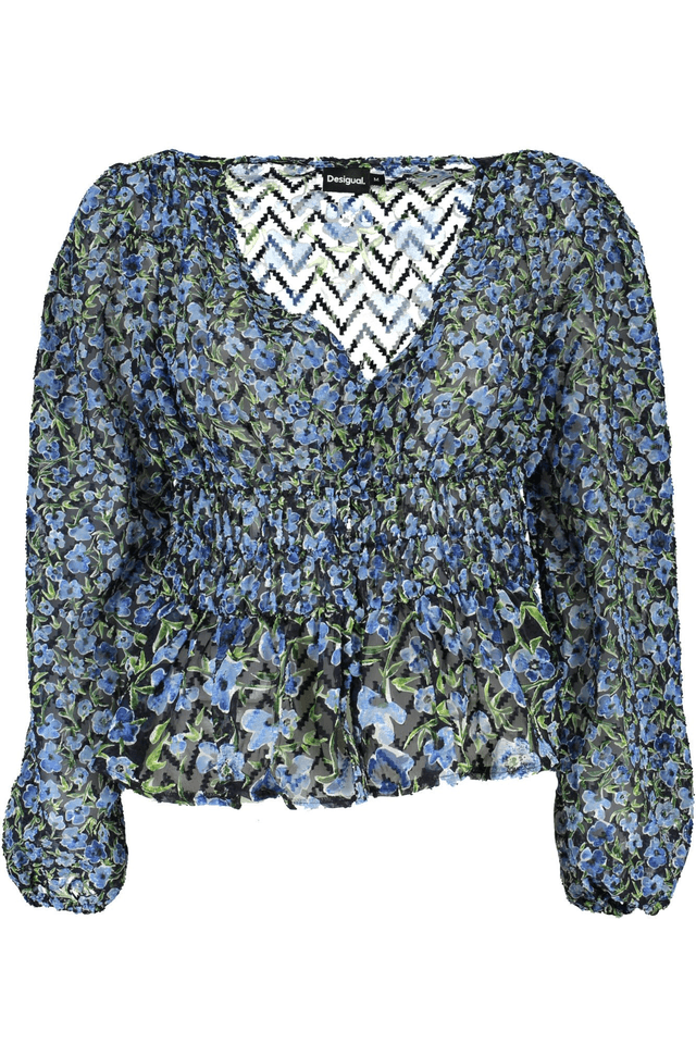 8204DESIGUAL MAGLIA DONNA BLU