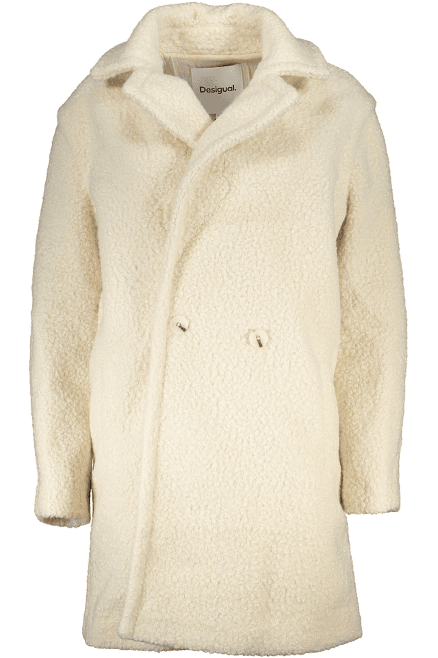 5546DESIGUAL CAPPOTTO DONNA BIANCO