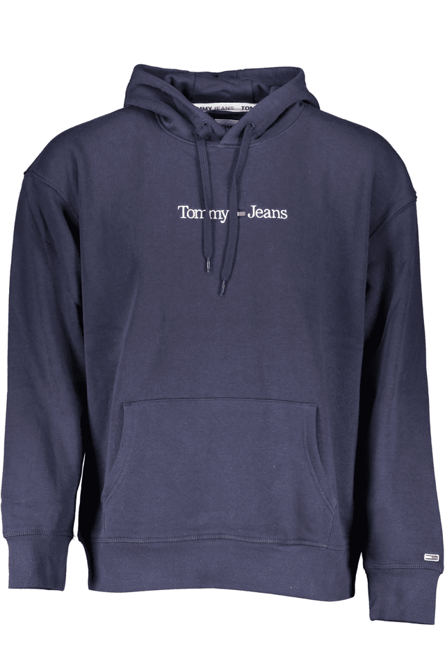 2567TOMMY HILFIGER FELPA SENZA ZIP UOMO BLU