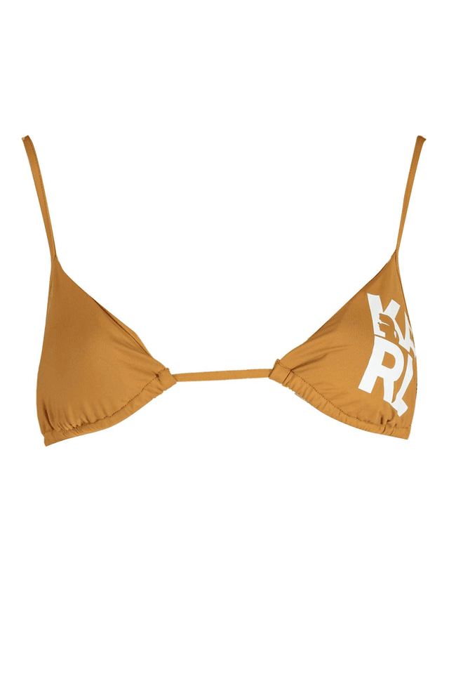 2935KARL LAGERFELD BEACHWEAR COSTUME PARTE SOPRA DONNA MARRONE