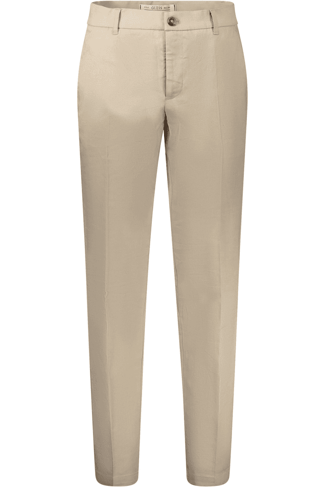 10473GUESS JEANS PANTALONE UOMO BEIGE