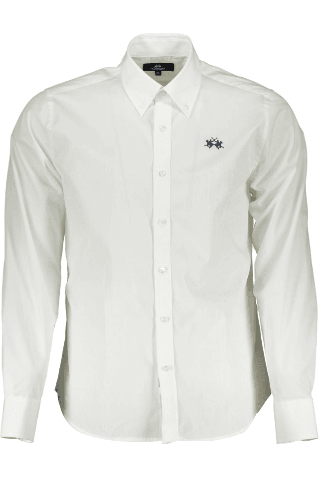 1844LA MARTINA CAMICIA MANICHE LUNGHE UOMO BIANCO