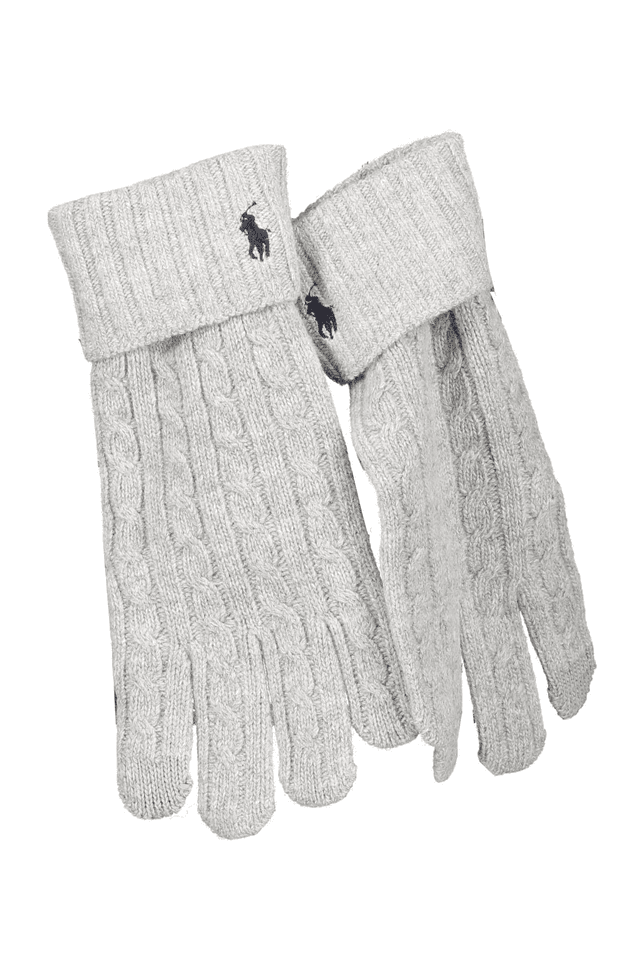2294RALPH LAUREN GUANTI UOMO GRIGIO