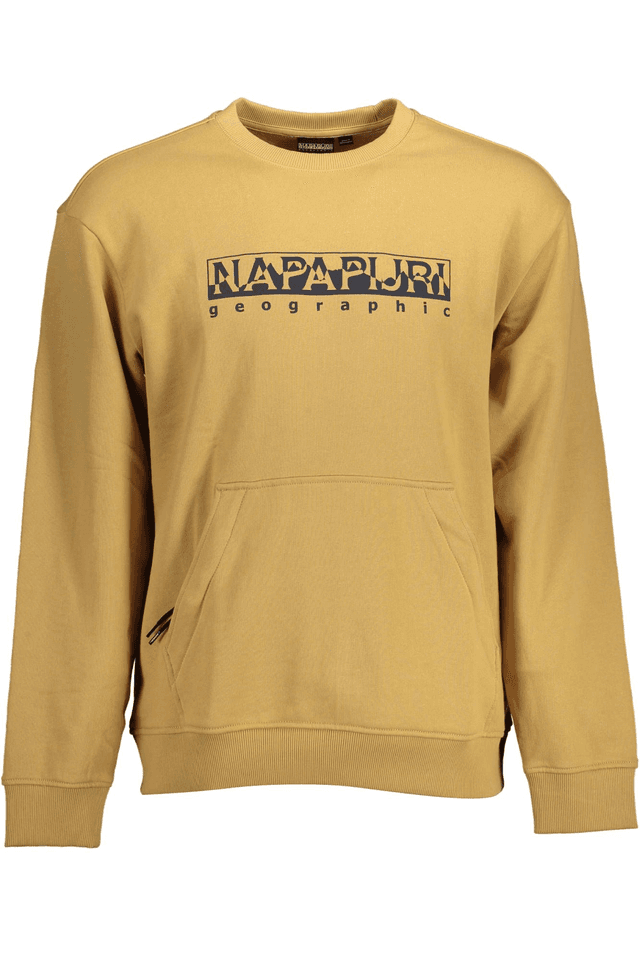 1500NAPAPIJRI FELPA SENZA ZIP UOMO BEIGE