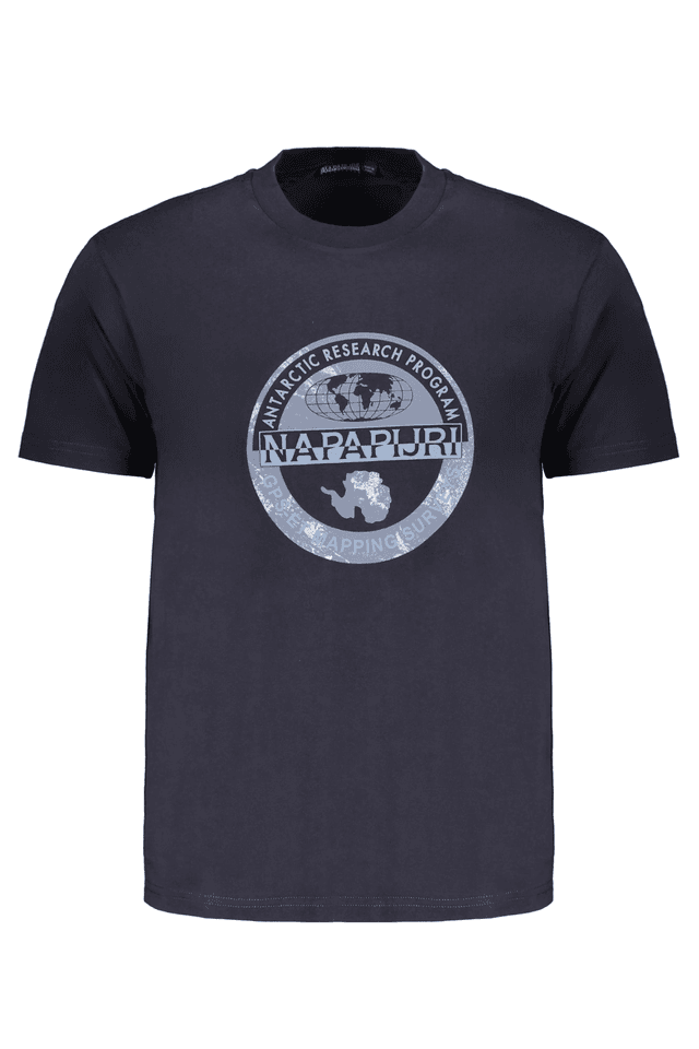 8437NAPAPIJRI T-SHIRT MANICHE CORTE UOMO BLU