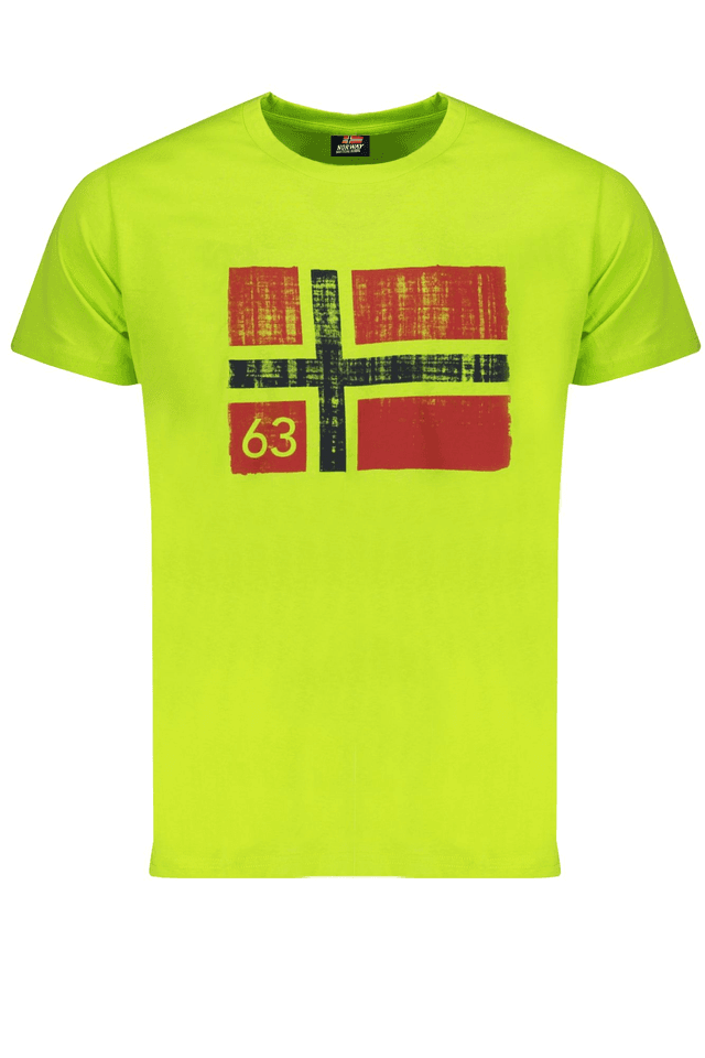 8181NORWAY 1963 T-SHIRT MANICHE CORTE UOMO VERDE