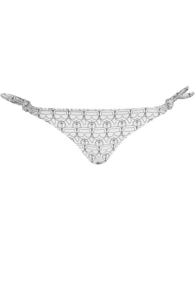2876KARL LAGERFELD BEACHWEAR COSTUME PARTE SOTTO DONNA BIANCO