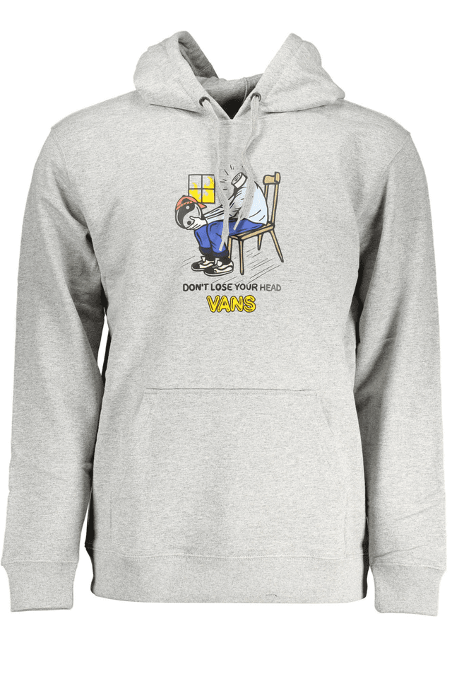 3282VANS FELPA SENZA ZIP UOMO GRIGIO