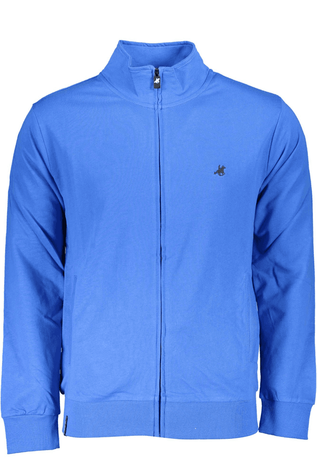 3538U.S. GRAND POLO FELPA CON ZIP UOMO BLU