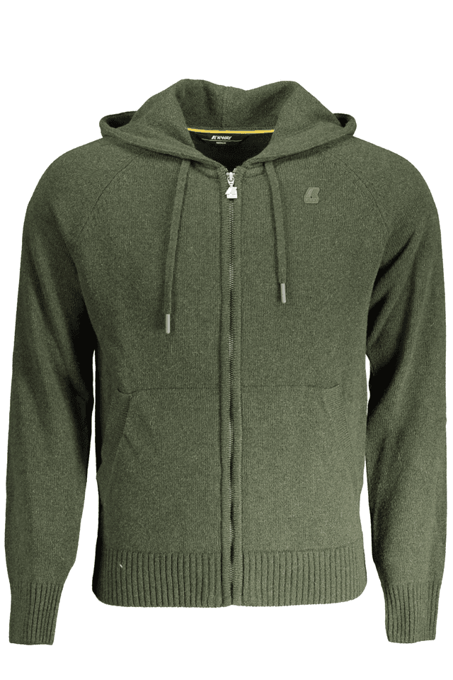9159K-WAY CARDIGAN UOMO VERDE