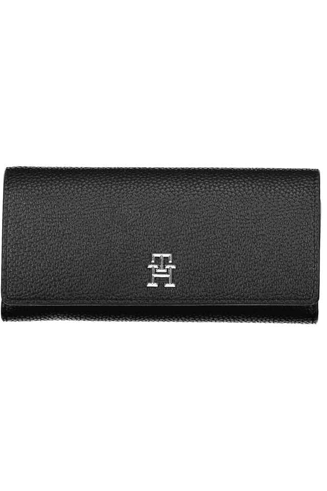 3747TOMMY HILFIGER PORTAFOGLIO DONNA NERO