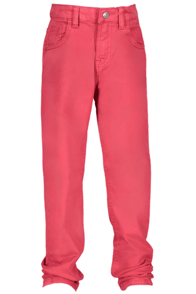 8098GUESS JEANS PANTALONE BAMBINO ROSSO