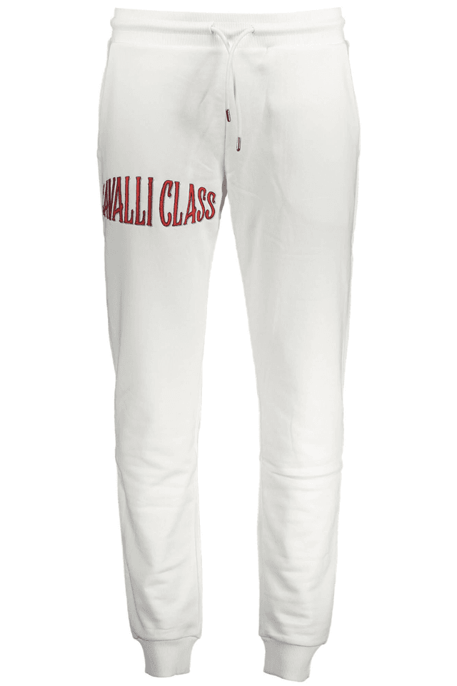 4131CAVALLI CLASS PANTALONE UOMO BIANCO