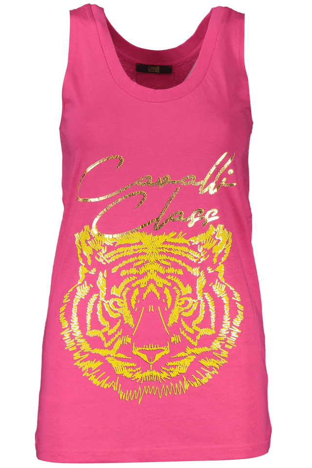 4113CAVALLI CLASS CANOTTA DONNA ROSA