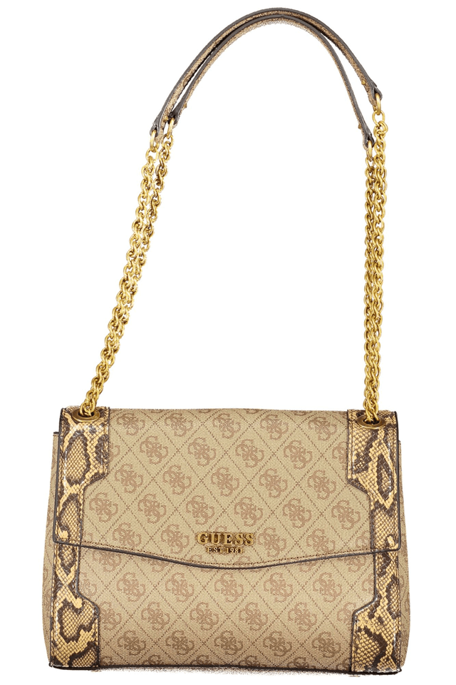 5072GUESS JEANS BORSA DONNA BEIGE