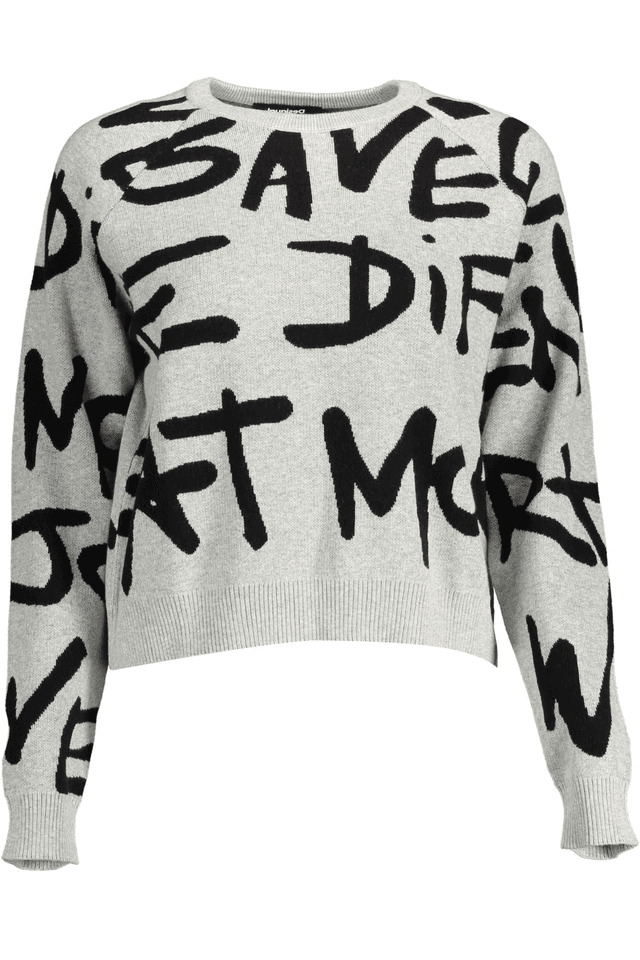 2207DESIGUAL MAGLIA DONNA GRIGIO