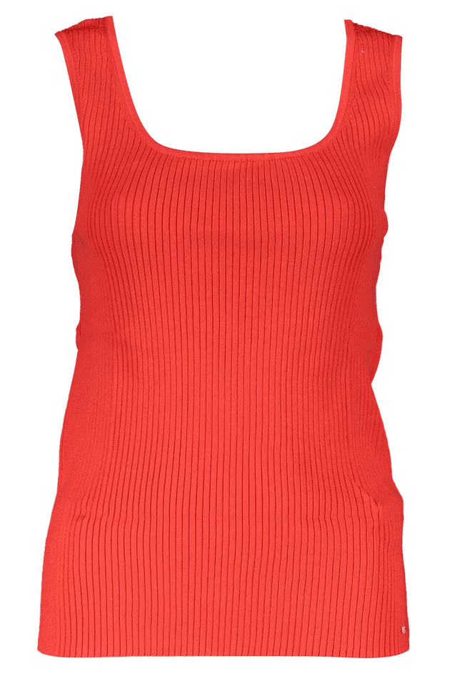 3100TOMMY HILFIGER CANOTTA DONNA ROSSO