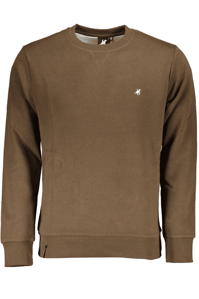 4850U.S. GRAND POLO FELPA SENZA ZIP UOMO MARRONE