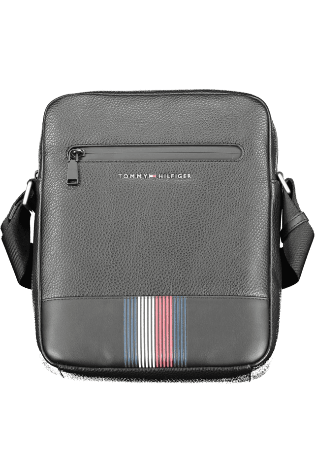 9487TOMMY HILFIGER TRACOLLA UOMO NERO