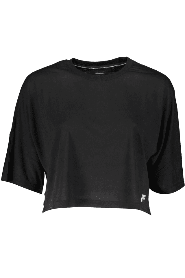 3506FILA T-SHIRT MANICHE CORTE DONNA NERO