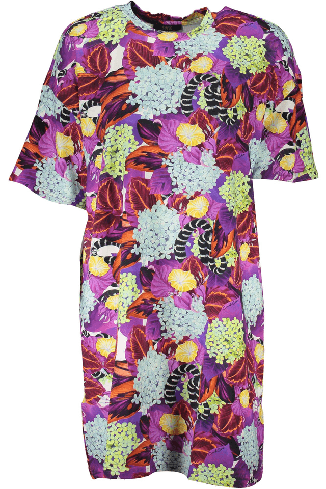 6825CAVALLI CLASS ABITO CORTO DONNA VIOLA