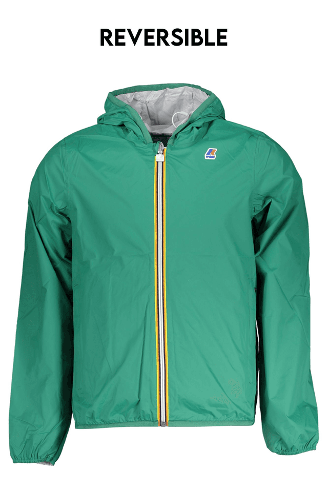7936K-WAY GIACCA SPORTIVA UOMO VERDE