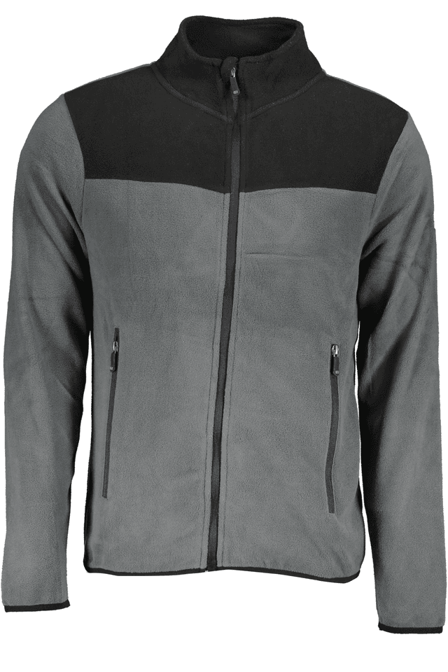 5940NORWAY 1963 FELPA CON ZIP UOMO GRIGIO