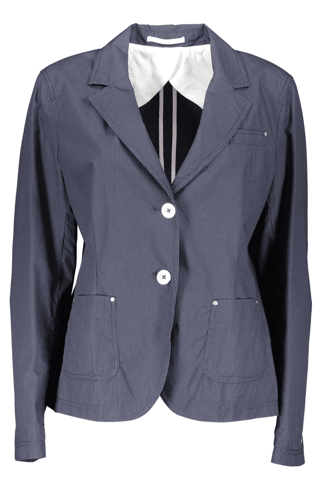 453GANT GIACCA CLASSICA DONNA BLU