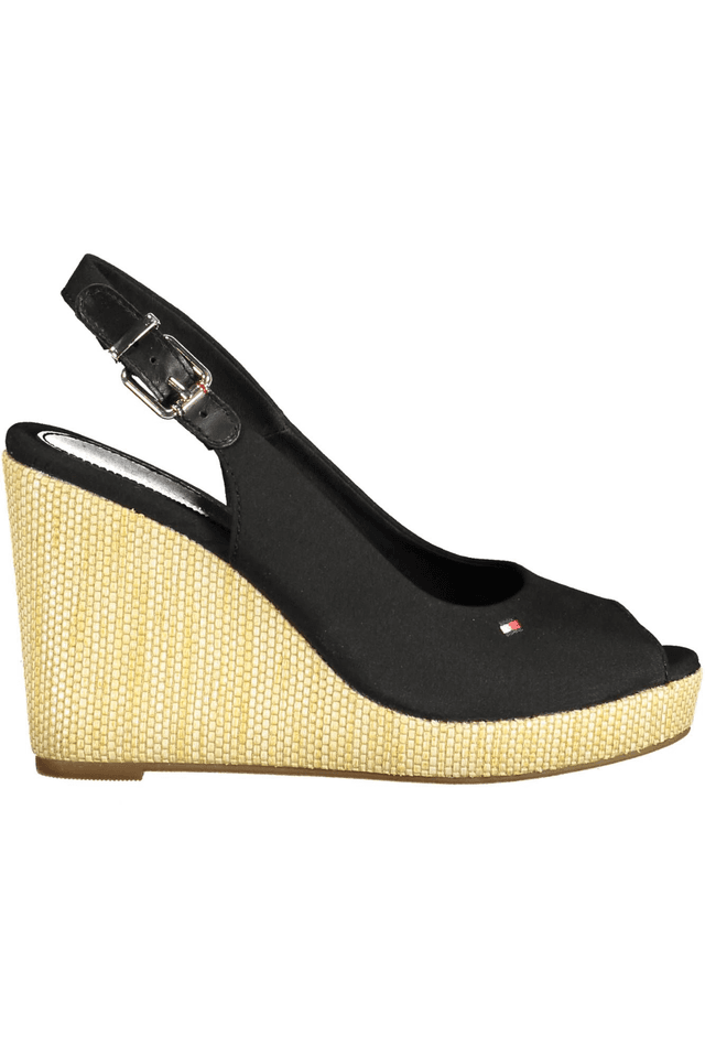 1857TOMMY HILFIGER CALZATURA SANDALO DONNA NERO