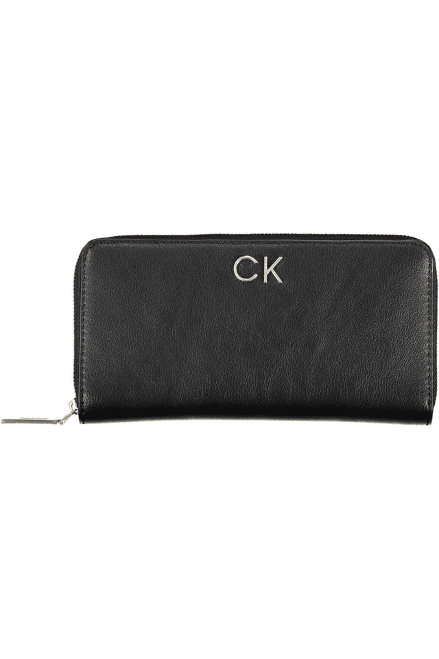 6428CALVIN KLEIN PORTAFOGLIO DONNA NERO