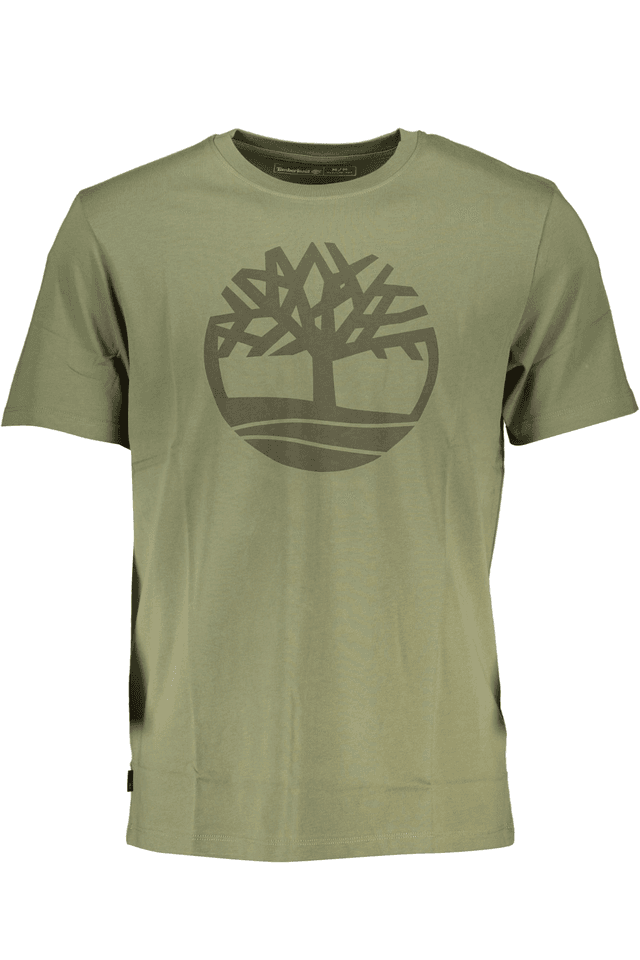 8212TIMBERLAND T-SHIRT MANICHE CORTE UOMO VERDE